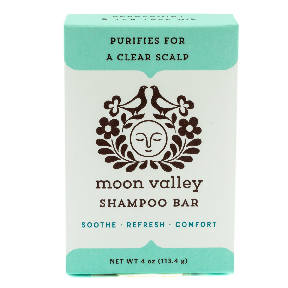 Peppermint Tea Tree Shampoo Bar - Box
