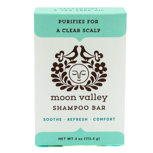 Peppermint Tea Tree Shampoo Bar - Box